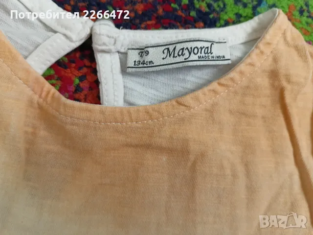 Детска рокля с къс ръкав, снимка 3 - Детски рокли и поли - 47361489