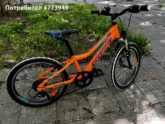 Детско колело Cross Speedster 20” алуминий, 6 скорости – много запазено, снимка 3 - Велосипеди - 53934853