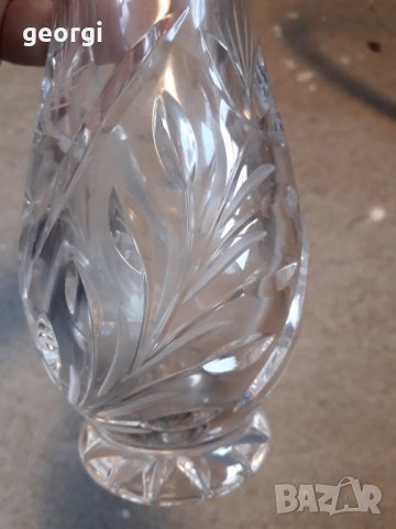 Кристална ваза, снимка 3 - Вази - 31640852