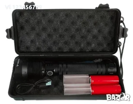 Изключително мощен LED прожектор X-Balog P90 метален, снимка 5 - Къмпинг осветление - 49743160