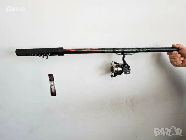 Склад разпродава!Въдица Tele Match 6.30m.с макара Match 2000, снимка 6 - Макари - 49582935