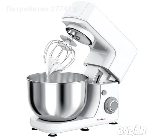 Кухненски планетарен миксер Moulinex Masterchef Essential, снимка 3 - Миксери - 52394287