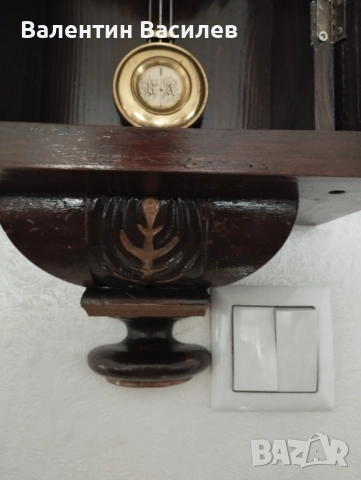 Немски стенен часовник , снимка 7 - Антикварни и старинни предмети - 51803098