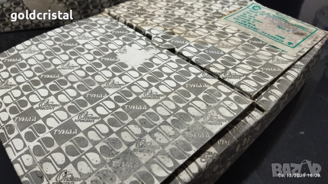 кристални чаши за вода Поморие , снимка 3 - Антикварни и старинни предмети - 52678418