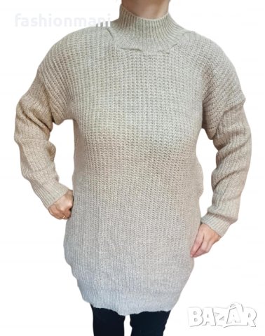 Дамски пуловер - код 677, снимка 1 - Блузи с дълъг ръкав и пуловери - 38355034