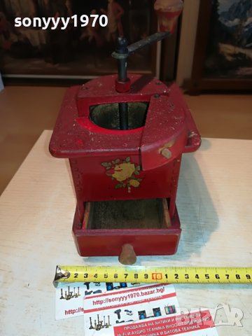 РЕТРО МЕЛНИЦА-ГОЛЯМА ОТ ГЕРМАНИЯ 2911221523, снимка 12 - Антикварни и старинни предмети - 38840152