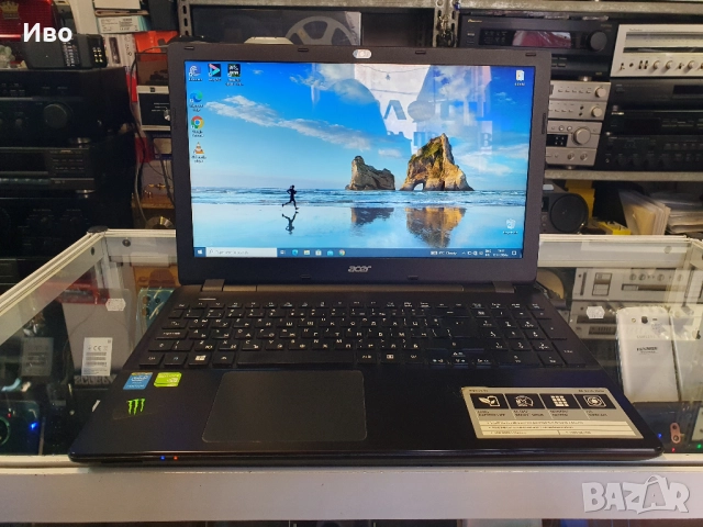 💻 15,6" лаптоп ACER Aspire E 15 SSD памет - 250GB, RAM - 8GB. Има зарядно. Преинсталиран, готов за 
