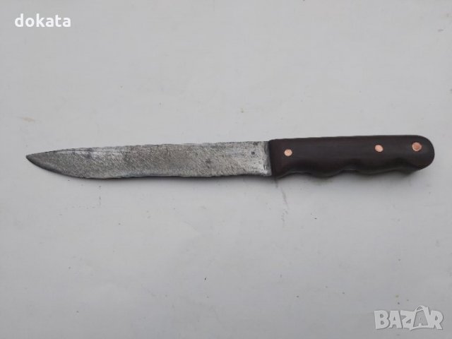 Стар касапски нож от соца., снимка 2 - Ножове - 35649724
