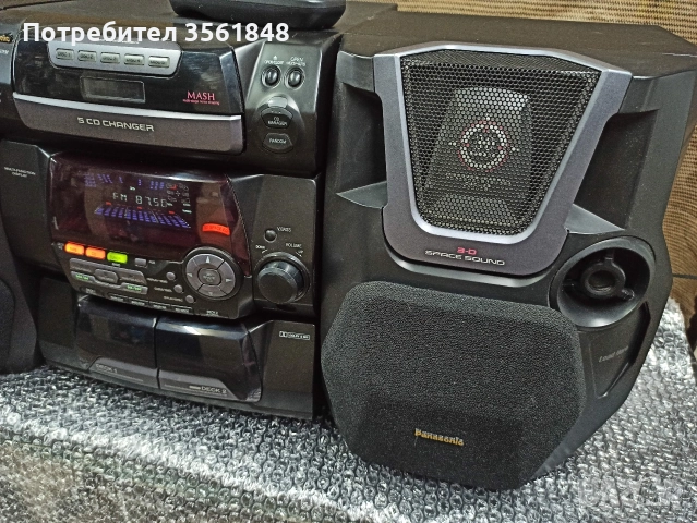 Уредба Panasonic Sa-Ak 40 работи на радио и аux + Подарък блутут FM радиотрансмитер., снимка 2 - Аудиосистеми - 52654109