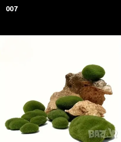 Декоративни мъхести камъни за аквариум, снимка 4 - Терариуми и оборудване - 50283023