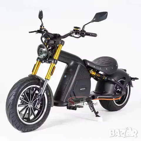 Citycoco M8S 4000W – Електрически чопър с 80 км/ч и 88 км пробег, снимка 2 - Велосипеди - 50332562