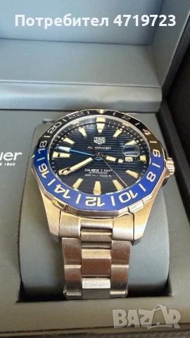 Tag Heuer Calibre 7 GMT Automatic Batman, снимка 3 - Мъжки - 54320917