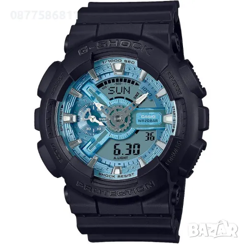 Мъжки часовник Casio G-Shock GA-110CD-1A2ER Касио GA-110CD GA110, снимка 1
