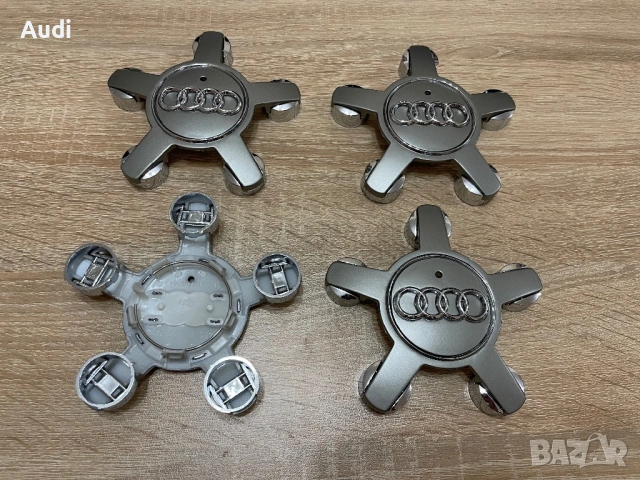 Капачки за джанти Audi  60 61 68 69 77мм звезда 135мм 4B0601170 8D0601170 4B0601170A, снимка 4 - Аксесоари и консумативи - 54173743