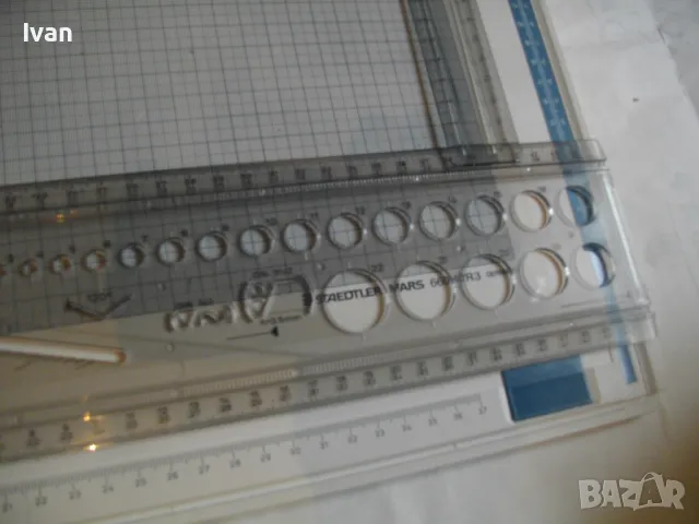 ФОРМАТ А3 НОВА НЕМСКА ПРОФЕСИОНАЛНА ЧЕРТОЖНА ДЪСКА ЗА ТЕХНИЧЕСКО ЧЕРТАНЕ ПЪЛЕН К-Т STAEDTLER 600 A3, снимка 13 - Други инструменти - 48241786