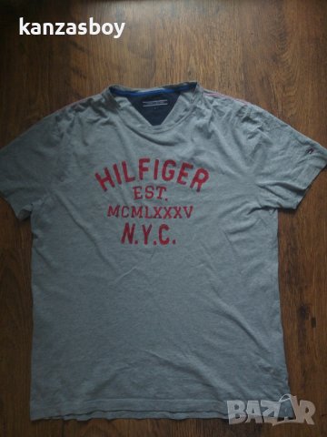 tommy hilfiger - страхотна мъжка тениска, снимка 5 - Тениски - 36806014