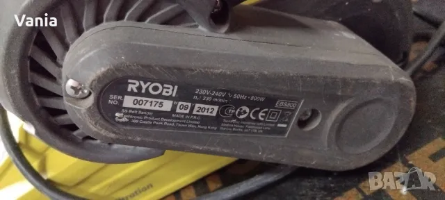 Лентов шлайф Ryobi , снимка 4 - Други инструменти - 48063479