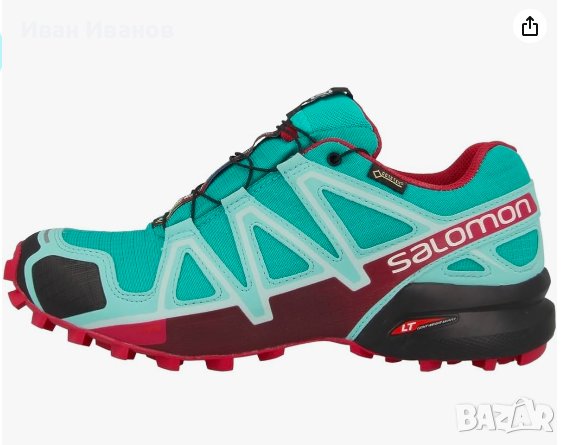 водоустойчиви маратонки  SALOMON - Speedcross 4 GTX  номер 37,5-38 , снимка 3 - Маратонки - 42409188