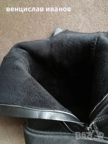 Дамски кожени боти, снимка 6 - Дамски боти - 51863481