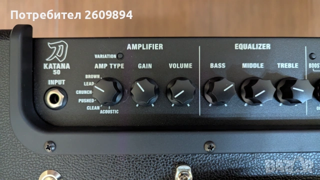 BOSS Katana Gen3 50 китарно кубе, снимка 5 - Други - 53978037
