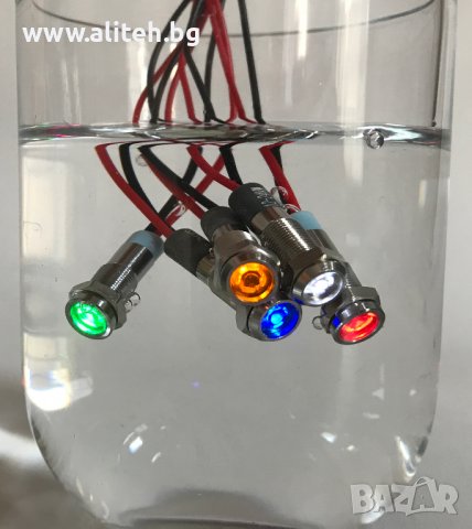 Водоустойчива индикаторна лампа ф6, снимка 2 - Аксесоари и консумативи - 36842577