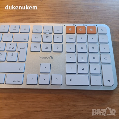 Безжичен комплект клавиатура и мишка за Mac – AZERTY, Bluetooth, снимка 10 - Клавиатури и мишки - 53382101