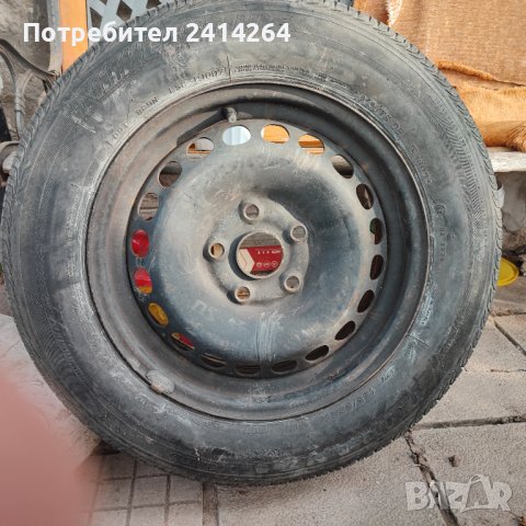 Резервна джанта с гума Passat B5, снимка 4 - Гуми и джанти - 38563229
