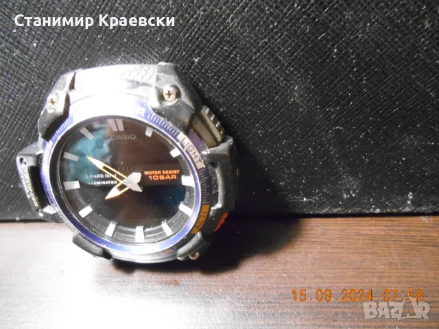 Casio SGW-450H-2BER с двоен сензор с термометър висотомер, снимка 3 - Мъжки - 47610232