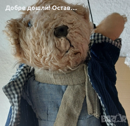 Няколко мечета, с дрехи Мече стара плюшена играчка има и висящо, таралеж, снимка 10 - Колекции - 29124689