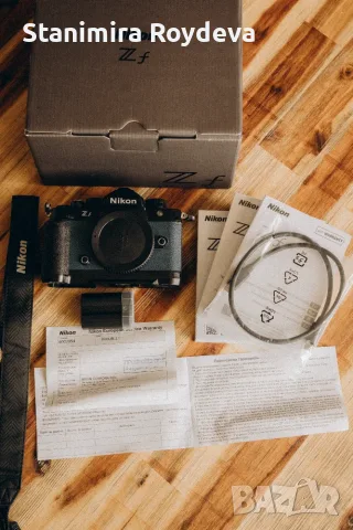 Фотоапарат Nikon Zf (Indigo Blue) в гаранция, снимка 2 - Фотоапарати - 55411830