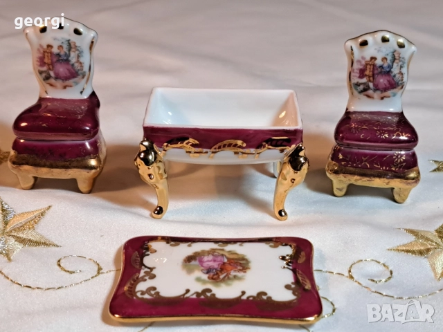 мини фигурки бижутерка Limoges столчета с маса 29/4, снимка 3 - Колекции - 52461528
