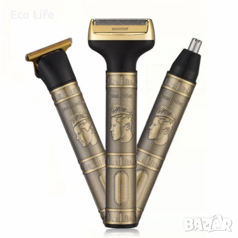 Електрически тример 3в1 GM-8045, снимка 2 - Електрически самобръсначки - 52295273