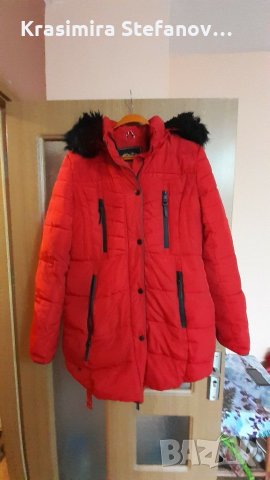 Дамско топло ,меко ватирано зимно яке, снимка 6 - Якета - 31371649