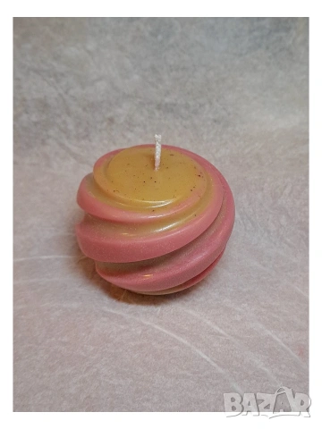 Комплект ароматни свещи, снимка 5 - Ръчно изработени сувенири - 54361098