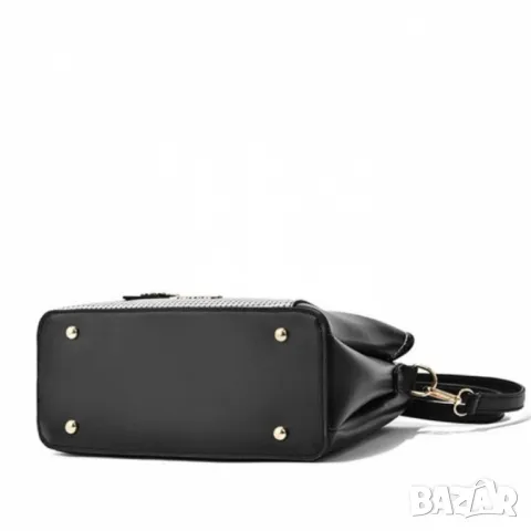 Дамска чанта Madney B&W, снимка 5 - Чанти - 47938928