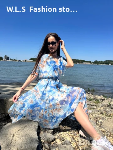 Дамска рокля, снимка 4 - Рокли - 50748654