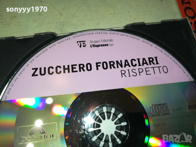 ZUCCHERO ORIGINAL CD-MADE IN ITALY 2309251059, снимка 11 - CD дискове - 51804784