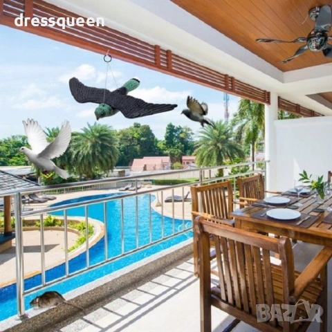 4906 Висящо плашило Сокол – UV-устойчиво, за лозя, тераси и дворове, снимка 4 - Други - 53906130