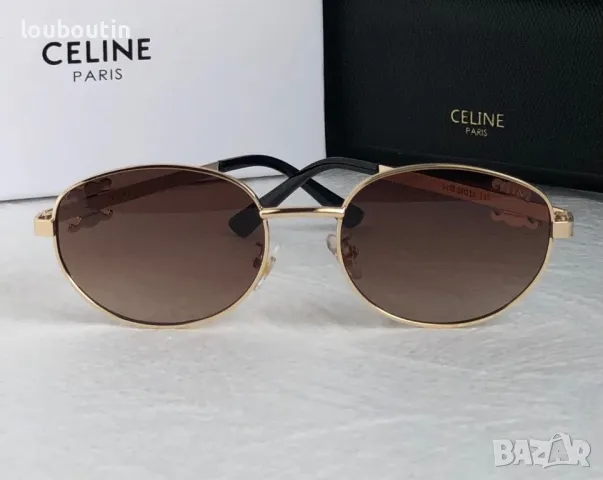 Celine 2024 дамски слънчеви очила елипса кръгли овални  два цвята , снимка 14 - Слънчеви и диоптрични очила - 47931570