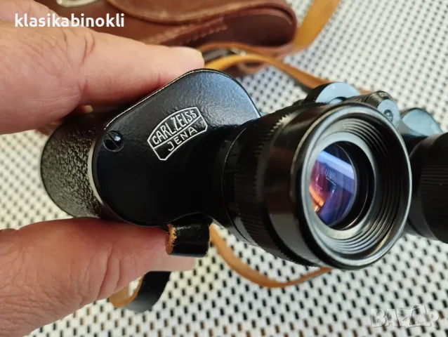 ТОП Бинокъл Carl Zeiss Jena-JENOPTEM MULTI COATED-8 х 30W--Като НОВ, снимка 3 - Екипировка - 56148751