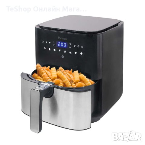 Фритюрник с горещ въздух Homa HF355D 3.5 литра 1450 вата нов с 2 г. гаранция
