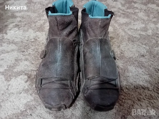 PUMA-кожени боти 42 номер-Виетнам, снимка 4 - Мъжки боти - 47958376