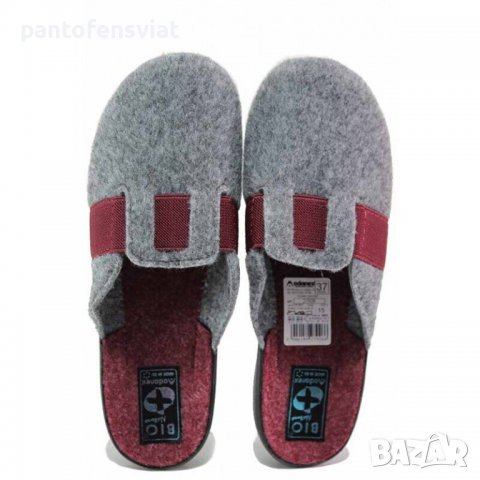 Дамски чехли ADANEX сив 36/41, снимка 1