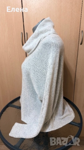 Пуловер Zara. 100% Kaшмир Размер L., снимка 8 - Блузи с дълъг ръкав и пуловери - 54274535