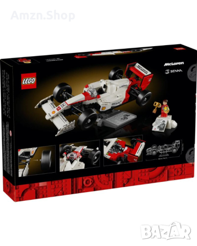 LEGO Icons 10330 - McLaren MP4/4 и Айртон Сена, снимка 8 - Колекции - 44623041