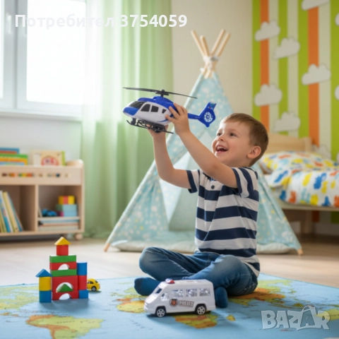 Комплект полицейски хеликоптер и бус S.W.A.T., снимка 3 - Коли, камиони, мотори, писти - 52354064