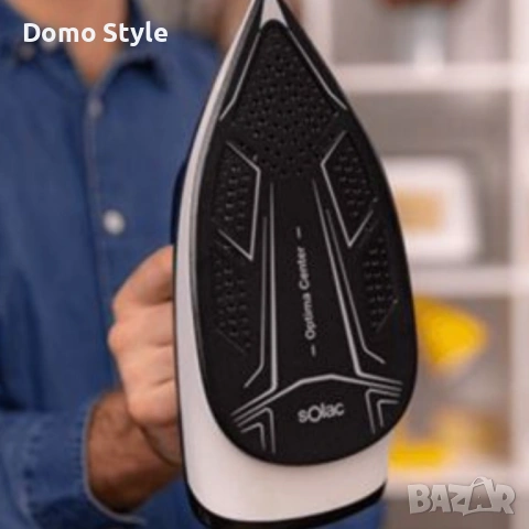 Парна ютия Solac Optima Center 3000 – 3000W, 7 bar налягане, 130 g/min, 1.5L, снимка 3 - Ютии - 53265648