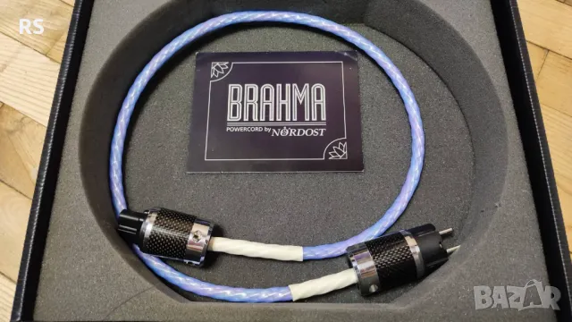  Nordost Brahama mains cable 1m, снимка 5 - Ресийвъри, усилватели, смесителни пултове - 49041882