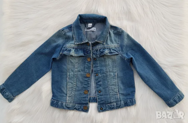 Детско дънково яке 3-4 години , снимка 6 - Детски якета и елеци - 49442392