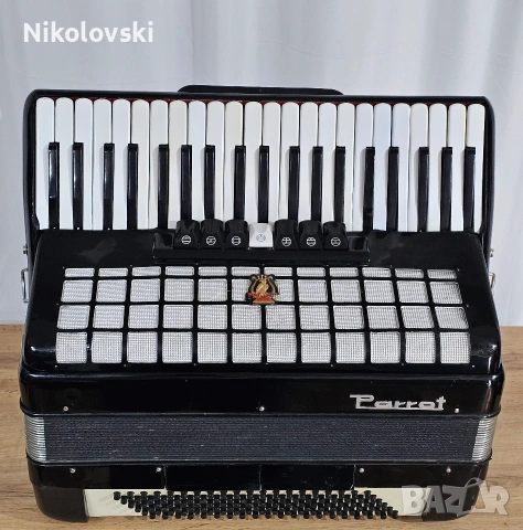 Акордеон Parrot, снимка 4 - Акордеони - 54325337